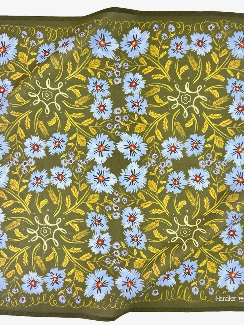 Handker Bandanas Handkerchief Set - Red, Green, Blue, Floral